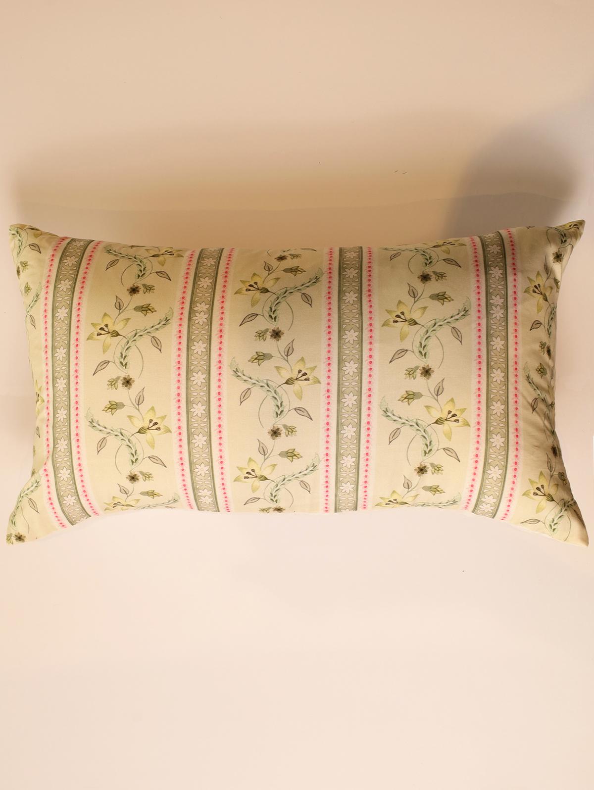 Green Cotton Modal Cushion Cover (Set of 2)