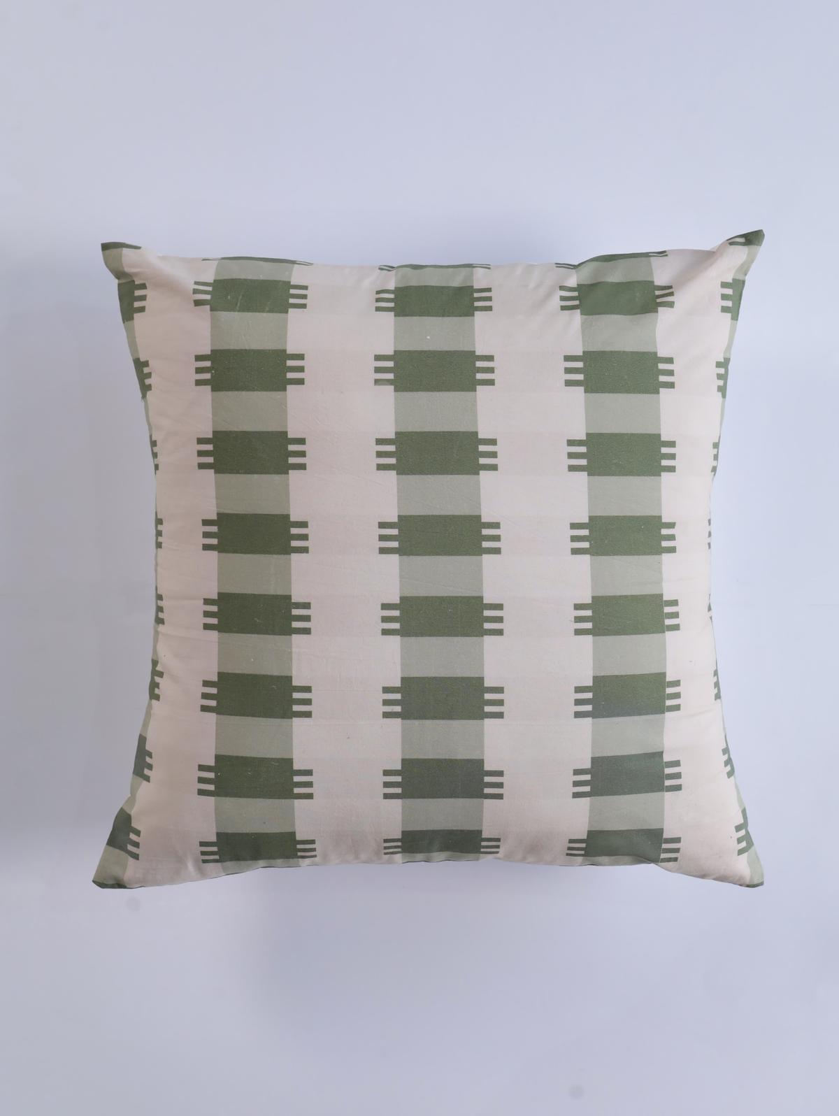 Rawnaq Percale Cushion Cover (Set of 2)